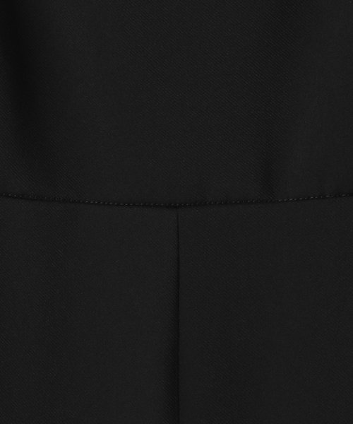 シアー フォルムスリーブ トップス × キャミソール ワンピース 