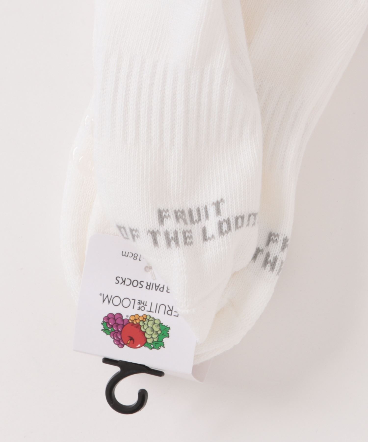 【78】【FOLS005】【FRUIT OF THE LOOM】KIDS 3P LINE SOCKS 【ラクマ】