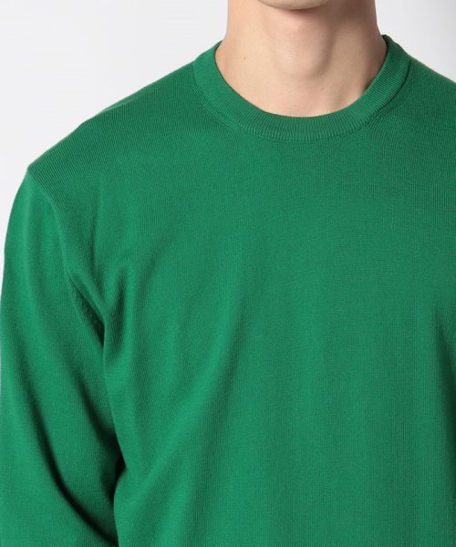 BENETTON (mens)(ベネトン（メンズ）)/コットン100％無地クルーネック長袖ニットセーターC/img09