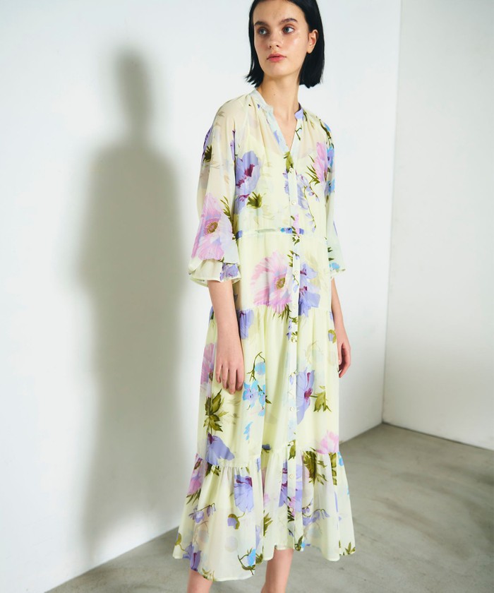 ビッグボタニカルシャツワンピース(505913458)｜阪急百貨店公式