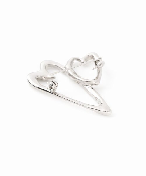 JOURNAL STANDARD(ジャーナルスタンダード)/別注【MAISON DPULSE/メゾンドパルス】 Double heart brooch：ブローチ/img03