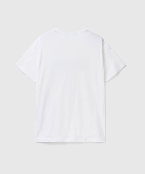 BENETTON (mens)(ベネトン（メンズ）)/ロゴプリント入りオーガニックコットン半袖Tシャツ/img04