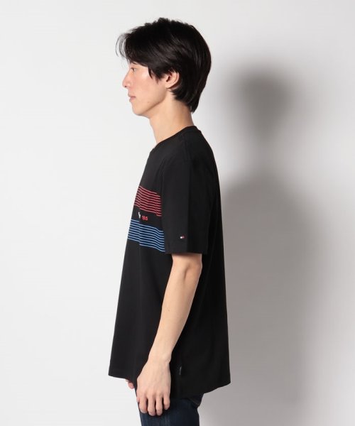 TOMMY HILFIGER(トミーヒルフィガー)/【オンライン限定】チェストストライプTシャツ/img36