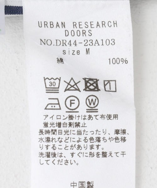 URBAN RESEARCH DOORS(アーバンリサーチドアーズ)/コットンレギュラーカラーオーバーシャツ/img34