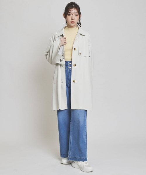 ミディ丈トレンチコート 0cm ‥…━…‥ 5cm