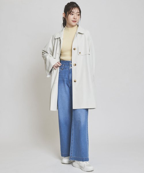 ミディ丈トレンチコート 0cm ‥…━…‥ 5cm