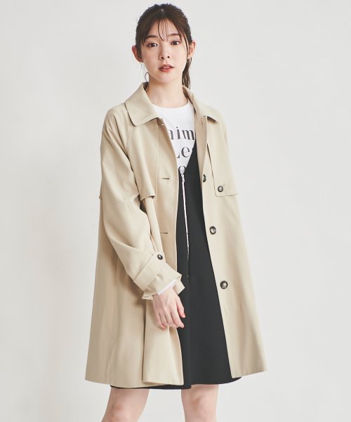 ミディ丈トレンチコート 0cm ‥…━…‥ 5cm