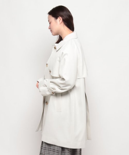 ミディ丈トレンチコート 0cm ‥…━…‥ 5cm