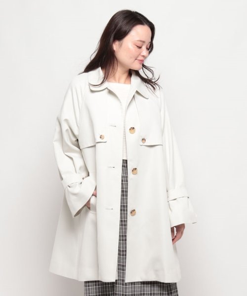 ミディ丈トレンチコート 0cm ‥…━…‥ 5cm