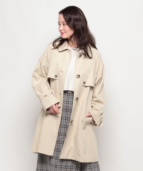 ミディ丈トレンチコート 0cm ‥…━…‥ 5cm