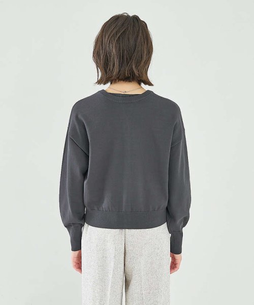 abahouse mavie(ａｂａｈｏｕｓｅ　ｍａｖｉｅ)/【アンサンブル対応】麻タッチキーネック2WAYカーデ/img13