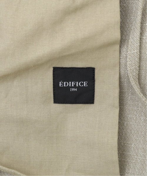 EDIFICE(エディフィス)/スラブギャバ 1タックイージーパンツ/img30