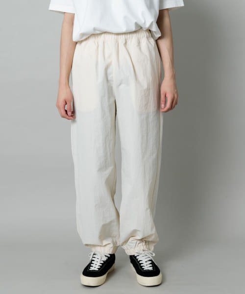 SENSE OF PLACE by URBAN RESEARCH(センスオブプレイス バイ アーバンリサーチ)/ddp　NYLON WIDE PANTS Elodie/img18