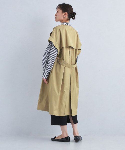 【別注】＜ELIN＞ショートスリーブ トレンチコート label green