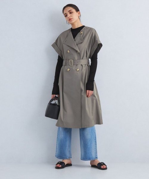 【別注】＜ELIN＞ショートスリーブ トレンチコート label green