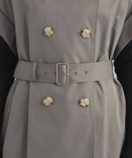 【別注】＜ELIN＞ショートスリーブ トレンチコート label green