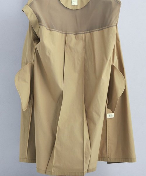 【別注】＜ELIN＞ショートスリーブ トレンチコート label green