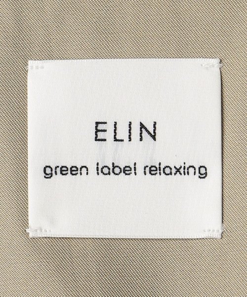 【別注】＜ELIN＞ショートスリーブ トレンチコート label green