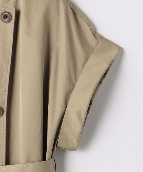 【別注】＜ELIN＞ショートスリーブ トレンチコート label green