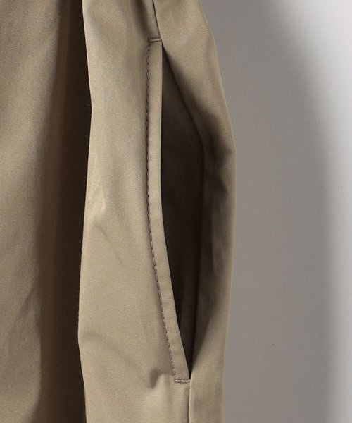 【別注】＜ELIN＞ショートスリーブ トレンチコート label green