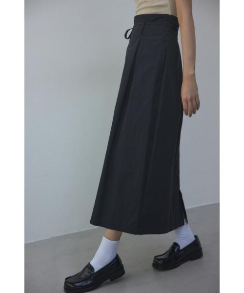 BLACK BY MOUSSY(ブラックバイマウジー)/2tuck cocoon skirt/img03