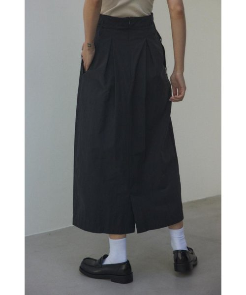 BLACK BY MOUSSY(ブラックバイマウジー)/2tuck cocoon skirt/img04