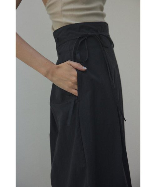 BLACK BY MOUSSY(ブラックバイマウジー)/2tuck cocoon skirt/img06