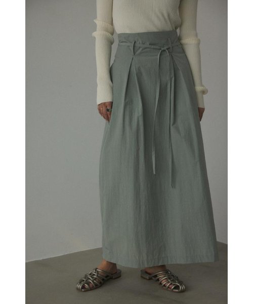 BLACK BY MOUSSY(ブラックバイマウジー)/2tuck cocoon skirt/img10