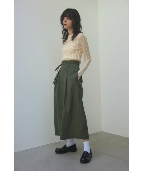 2tuck cocoon skirt cocoon