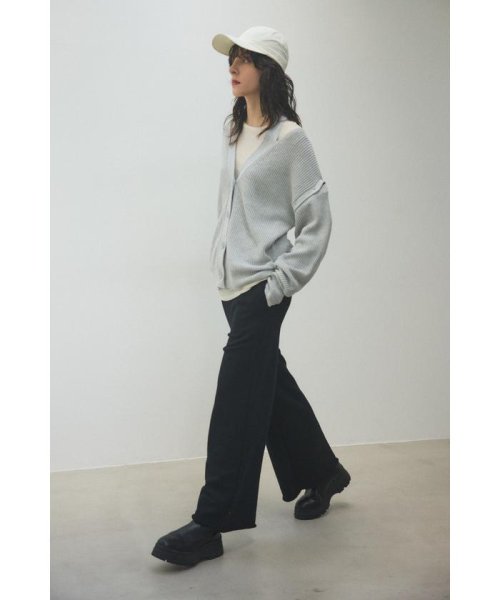 BLACK BY MOUSSY(ブラックバイマウジー)/sweat tapered pants/img01