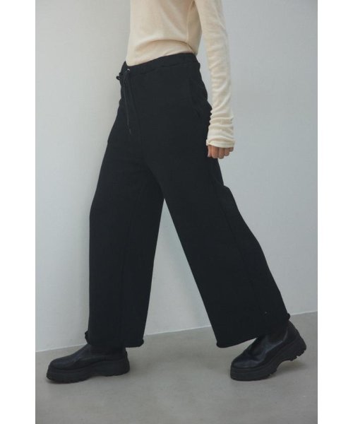 BLACK BY MOUSSY(ブラックバイマウジー)/sweat tapered pants/img02