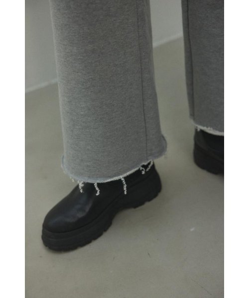 BLACK BY MOUSSY(ブラックバイマウジー)/sweat tapered pants/img23