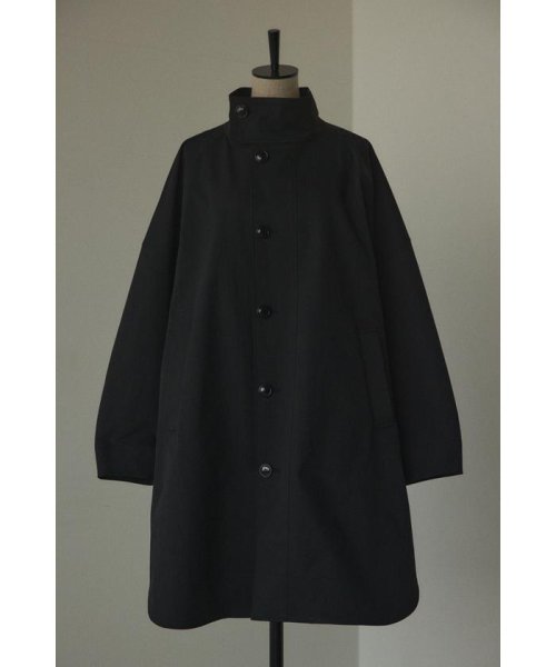 BLACK BY MOUSSY(ブラックバイマウジー)/big stand collar coat/img18