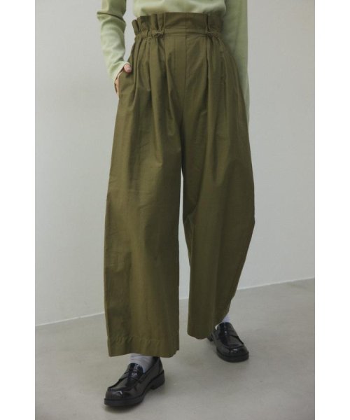 BLACK BY MOUSSY(ブラックバイマウジー)/gather cocoon pants/img09