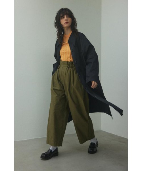 BLACK BY MOUSSY(ブラックバイマウジー)/gather cocoon pants/img16