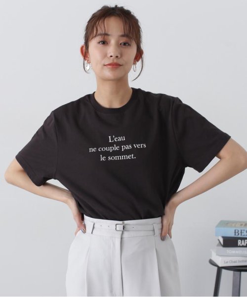 N Natural Beauty Basic(エヌナチュラルビューティベーシック)/タイプライター風ロゴTシャツ/img02