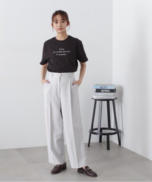 N Natural Beauty Basic(エヌナチュラルビューティベーシック)/タイプライター風ロゴTシャツ/img04