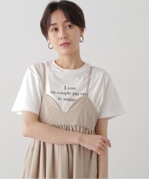 N Natural Beauty Basic(エヌナチュラルビューティベーシック)/タイプライター風ロゴTシャツ/img11