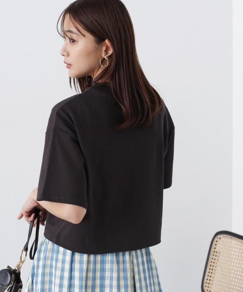 N Natural Beauty Basic(エヌナチュラルビューティベーシック)/クロップドビッグロゴTシャツ/img03