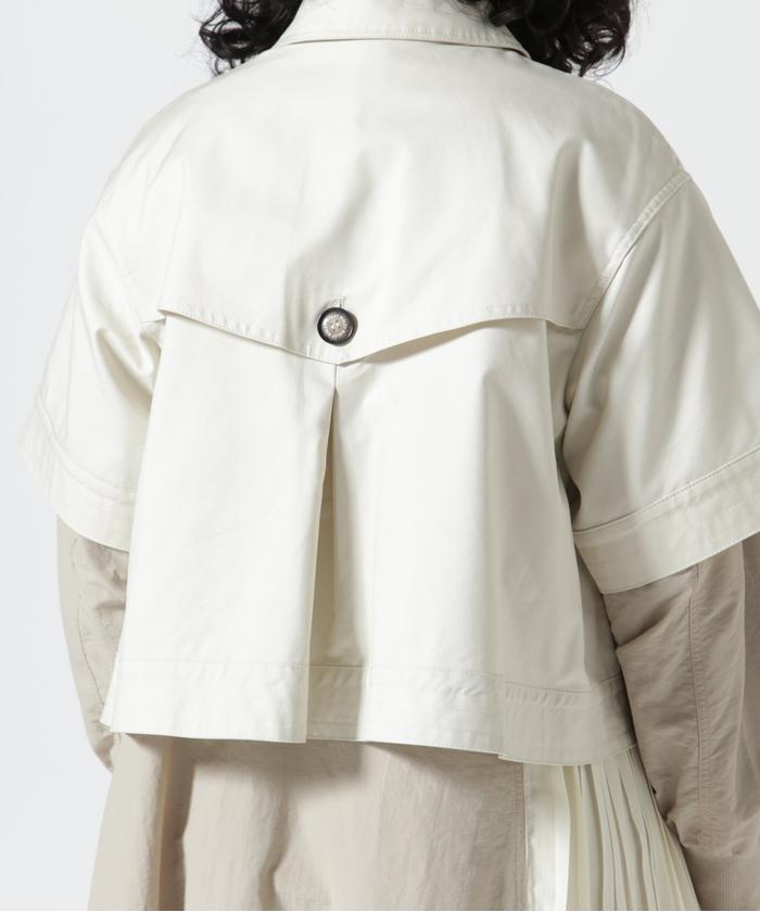 Risley リズレー 3way ショートトレンチアンサンブル コート ベージュ Risley/リズレー/ショートトレンチアンサンブル オンライン