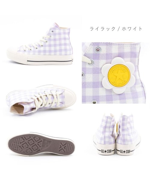 CONVERSE(CONVERSE)/コンバース 厚底 CONVERSE レディース スニーカー オールスター PLTS フラワーパッチ HI CO－ASPLTSFWHI/img06