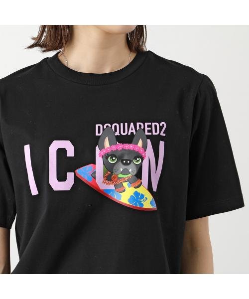 DSQUARED2(ディースクエアード)/DSQUARED2 半袖 Tシャツ ICON S80GC0049 S23009 ロゴT/img05