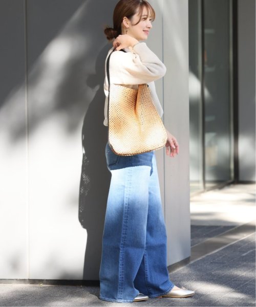 【MARCO MASI/マルコマージ】ラフィアチョウ BIG TOTE：トートバッグ MARCO MASI/マルコマージ