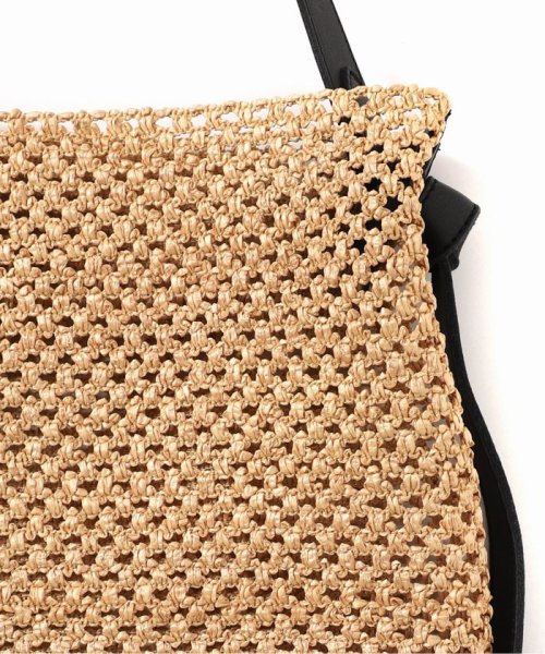 【MARCO MASI/マルコマージ】ラフィアチョウ BIG TOTE：トートバッグ MARCO MASI/マルコマージ