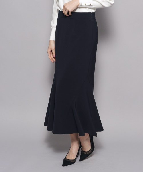 【洗える／日本製】歩くたびに揺れる、ドラマチックなマーメイドスカート 