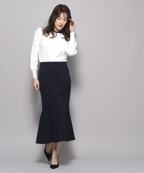 【洗える／日本製】歩くたびに揺れる、ドラマチックなマーメイドスカート 