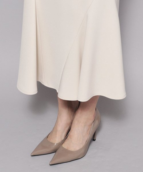 【洗える／日本製】歩くたびに揺れる、ドラマチックなマーメイドスカート 