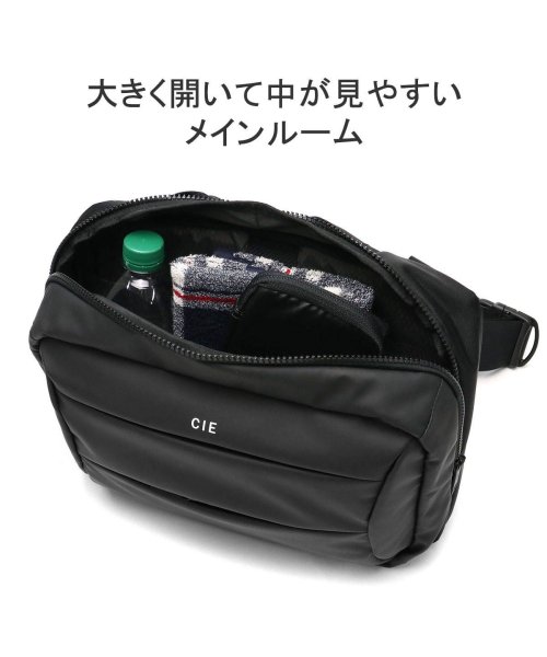 CIE(シー)/CIE ボディバッグ シー バッグ ショルダーバッグ スリングバッグ ブランド かっこいい 軽い 防水 撥水 LEAP SLING BAG－L 072302/img06