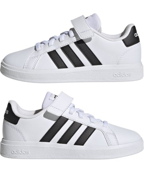 adidas(adidas)/adidas アディダス グランドコート コート エラスティックレース＆トップストラップ G/img09