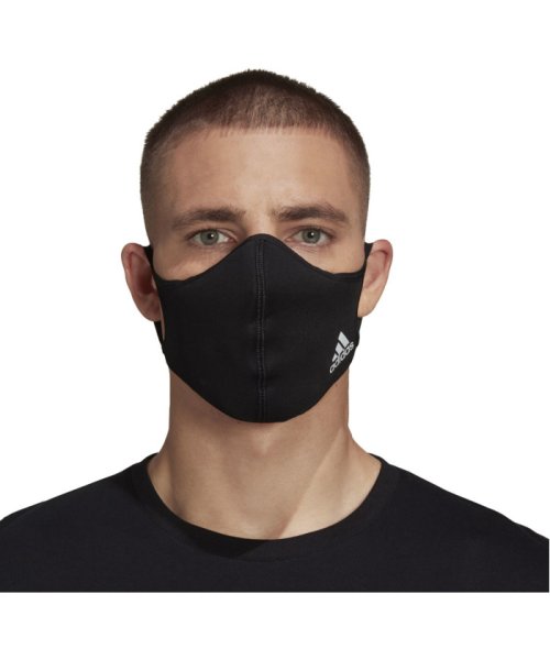 adidas(adidas)/adidas アディダス フェイスカバー FACE COVER BOS マスク ウイルス対策 防風 ロゴ入/img04